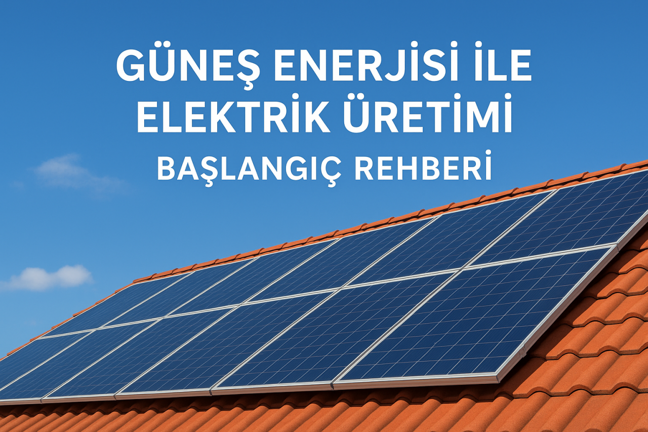 Güneş Enerjisi ile Elektrik Üretimine Başlangıç Rehberi