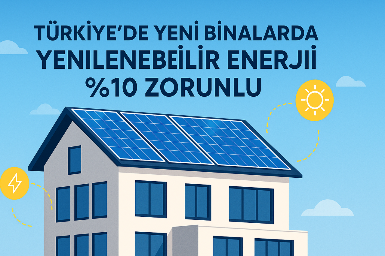 Yeni Binalarda Yenilenebilir Enerji Zorunluluğu: %10 Enerji Üretimi Şartı