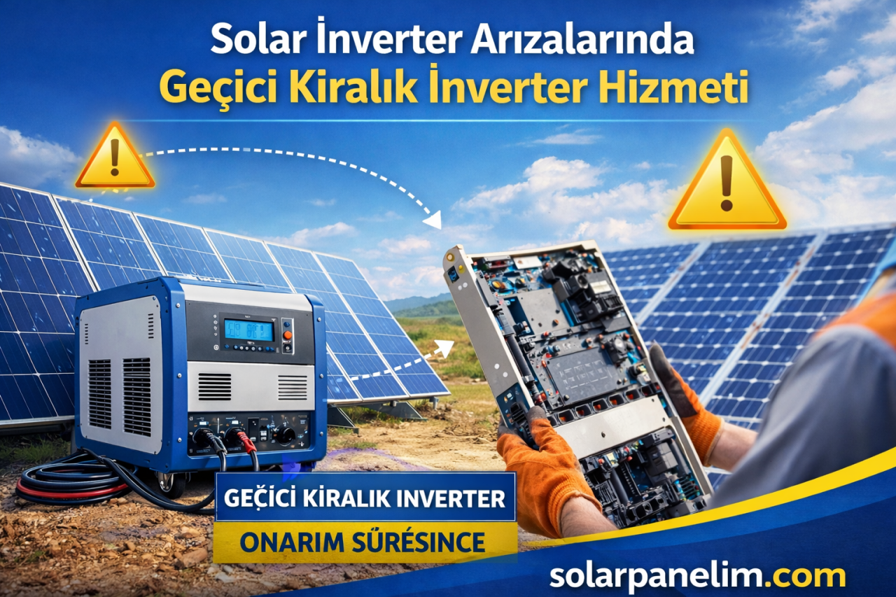 İnverter Arızasında Geçiçi İnverter Kiralama