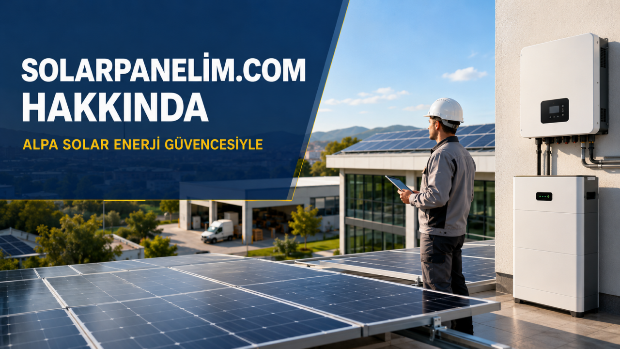 Solarpanelim.com Hakkında: Güneş Enerjisinde Güvenilir ve Profesyonel Çözümler