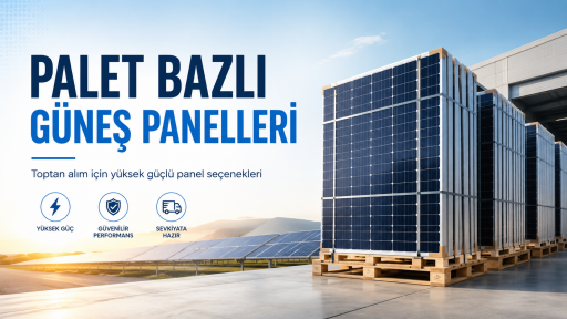 Palet Bazlı Güneş Panelleri