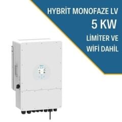 5Kw Hibrit Monofaze İnverter Lv