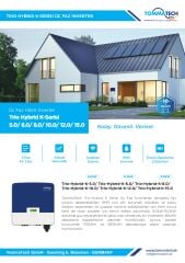 TommaTech Trio Hybrid K 5.0kW Üç Faz İnverter