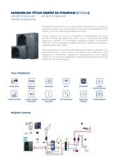 TommaTech 16kW Titan Serisi Isı Pompası(TriFaze)