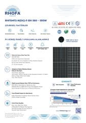 590W Rhofa 35 Adet Güneş Paneli (1palet)