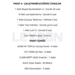 4.2kW JEL AKÜLÜ SOLAR PAKET SİSTEM 1 (PAKET 4)