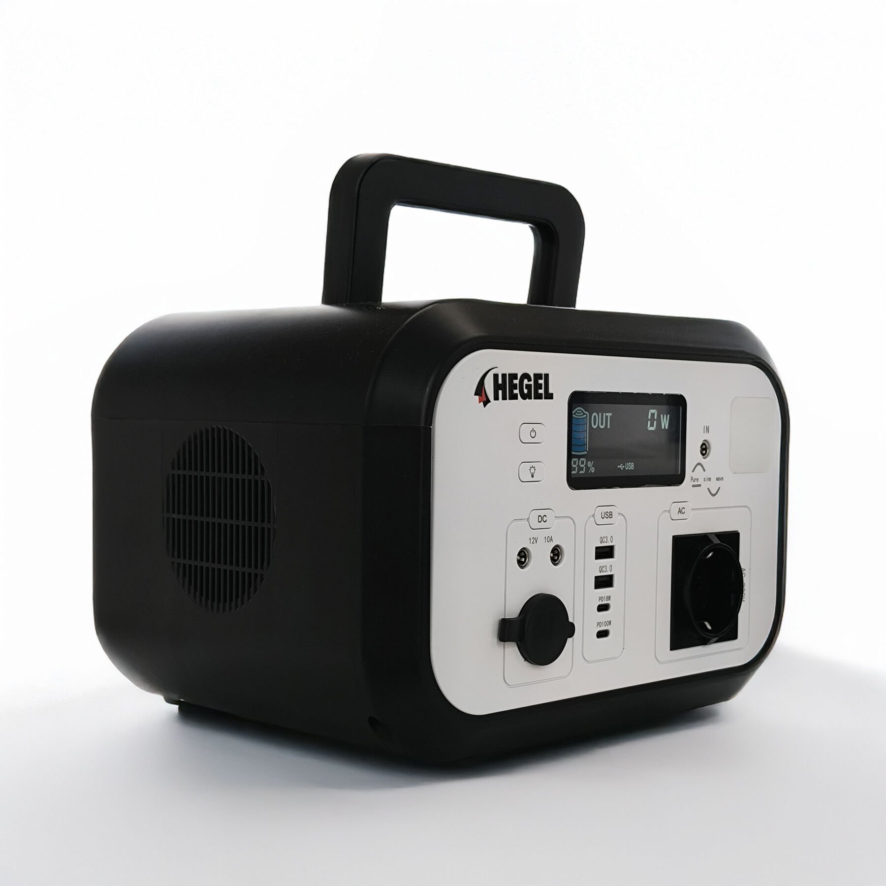 Hegel 600W Enerji Çantası - Yüksek Güç, Taşınabilirlik ve Güvenlik