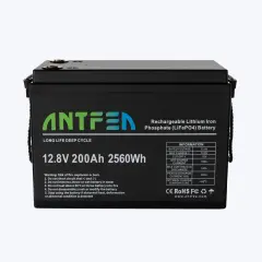 Antfea 12.8V200Ah ABS Lityum Akü LiFePo4