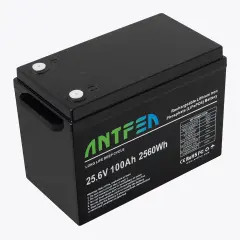 ANTFEA 25.6V 100Ah ABS Lityum Akü LiFePo4