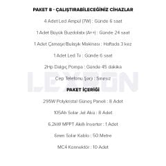 6.2kW JEL AKÜLÜ SOLAR PAKET SİSTEM 1 (PAKET 8)