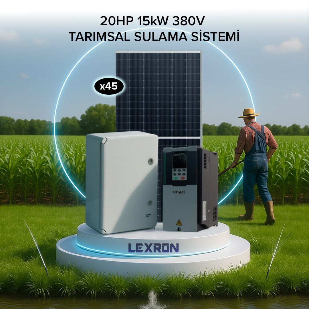 20HP 15kW (380V) TARIMSAL SULAMA SİSTEMİ