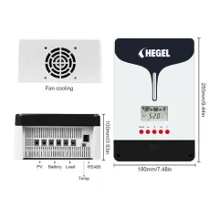 Hegel 60 Amper Mppt Şarj Kontrol Cihazı