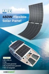 HT-SAAE 450W Monokristal Halfcut Flexible - Esnek Panel