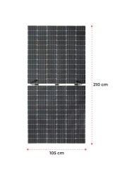 HT-SAAE 450W Monokristal Halfcut Flexible - Esnek Panel