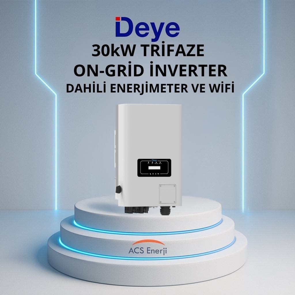 30KW ON-GRİD TRİFAZE İNVERTER