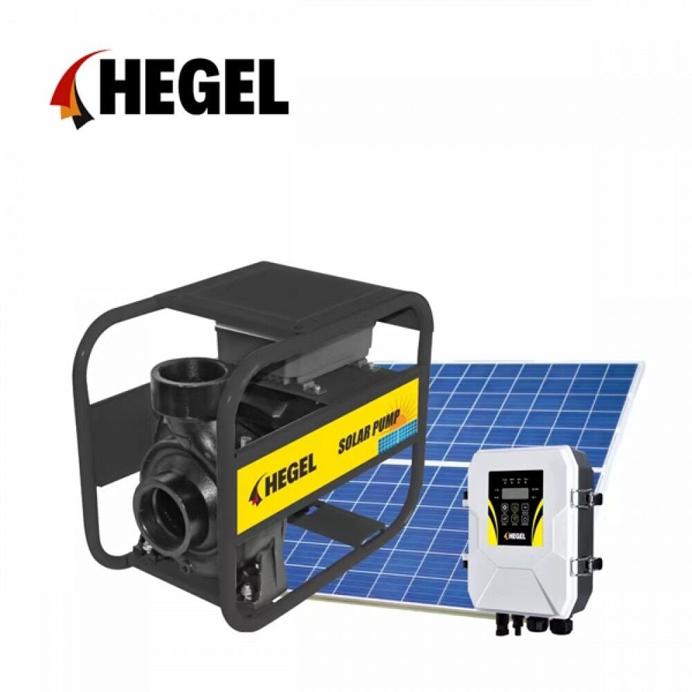 Hegel 2200W Ac/Dc Solar Salyangoz Yüzey Pompası | Güneş Enerjili Tarla Ve Bahçe Sulama Pompası