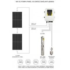Dc Solar Dalgıç Pompa 48 Volt 15,5 Amper - Hegel