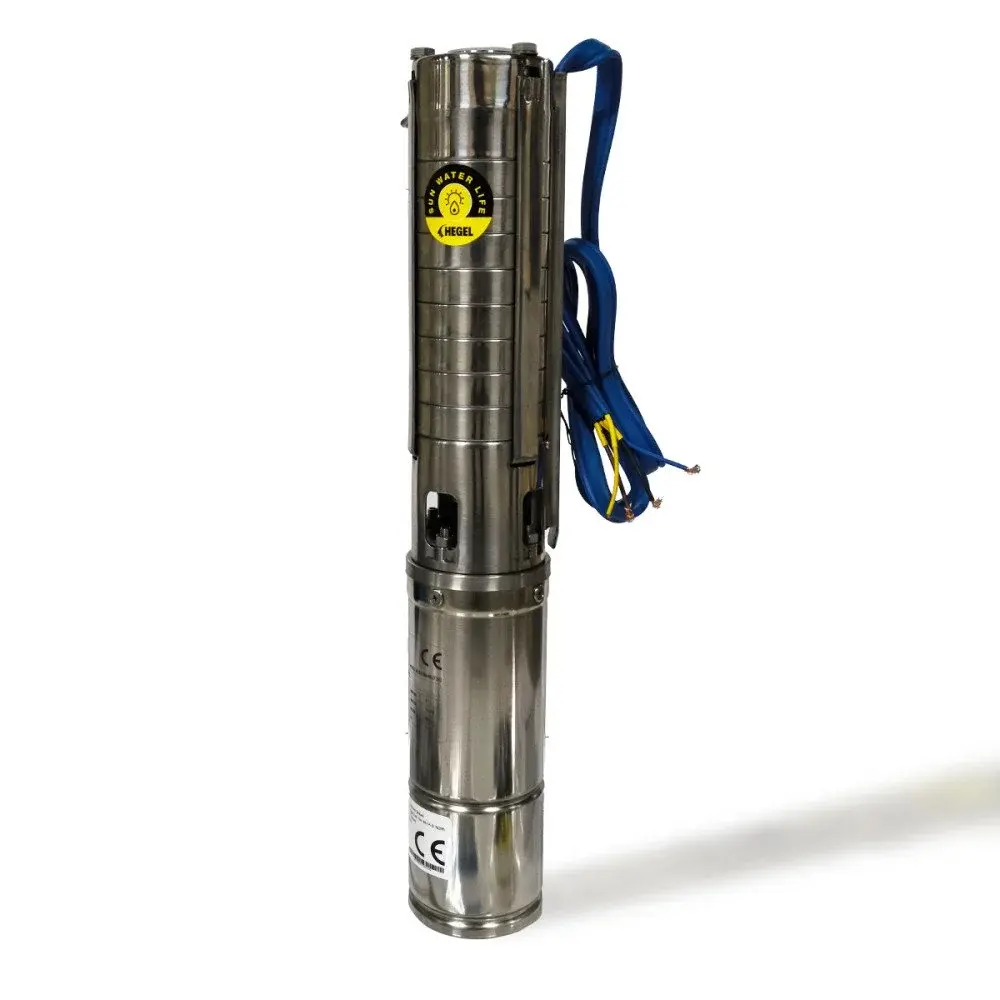 Hegel DC Solar Dalgıç Pompa 96V 13.5A | Güneş Enerjili Tarım ve Sulama Çözümü