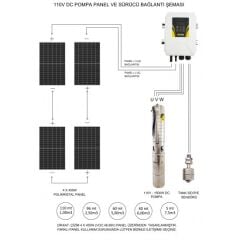 Dc Solar Dalgıç Pompa 110 Volt 13,5 Amper - Hegel