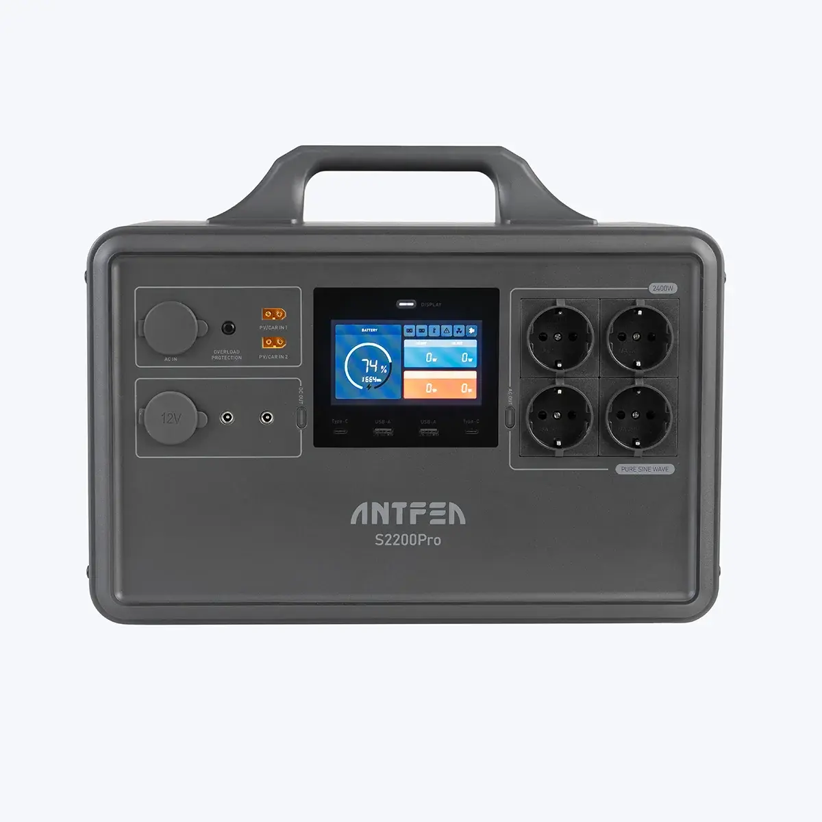 ANTFEA S2200Pro Taşınabilir Güç Sistemi 2400W