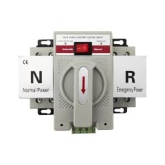 Hegel Transfer Switch 220V-220V 63A | Otomatik Şebeke-İnverter(Jeneratör) Geçiş Anahtarı