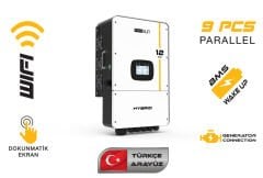 MEXXSUN 12 KW Hibrit Monofaze LV (48V)