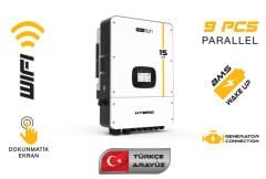 MEXXSUN 15 KW Hibrit Trifaze LV (48V)