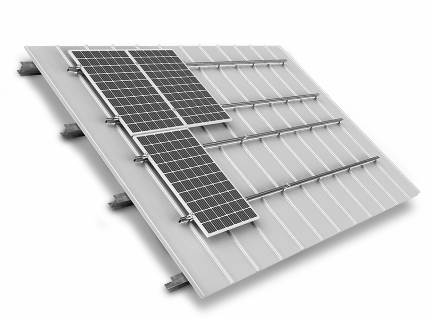 Çatı Tipi Solar Konstrüksiyon 4  Panel için