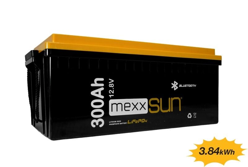 MEXXSUN Lityum Akü 12,8V 300Ah (LiFePo4) 3840Wh