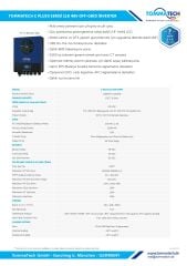 TommaTech PlusX 11K 48V MPPT 11000W Akıllı İnv.