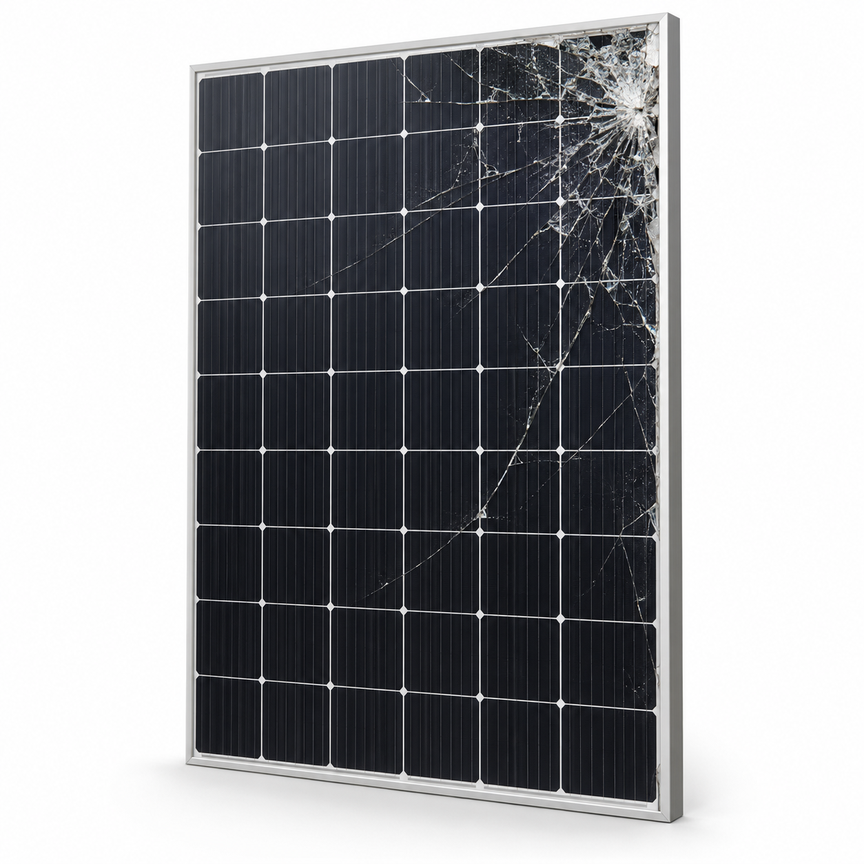 550W Kırık Güneş Paneli 10 Adet – Hasarlı Panel, Hobi ve Yedek Parça Amaçlı